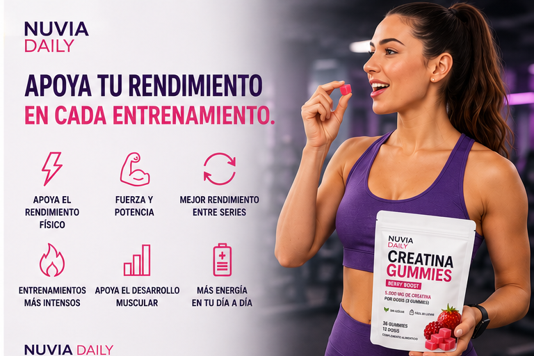 Creatina Gummies 5000 mg | 36 Unidades