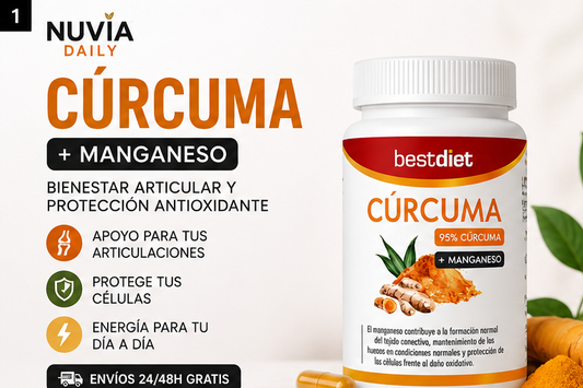 Cúrcuma + Manganeso | 30 Cápsulas