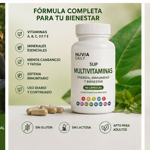 SUP Multivitaminas 60 Cápsulas