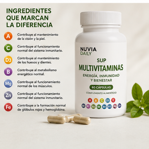 SUP Multivitaminas 60 Cápsulas